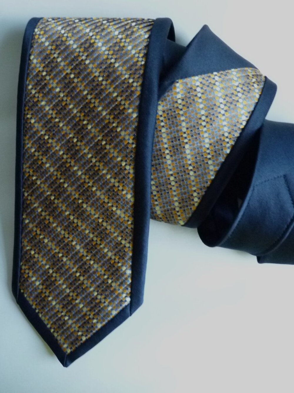 Italo Ferretti pleated silk tie